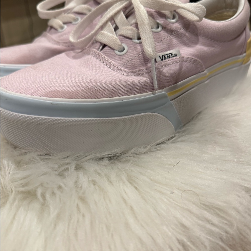 Vans platform laced Women's Pastel Sneakers - Picture 6 of 10